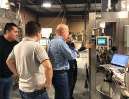 After sales installation machinery