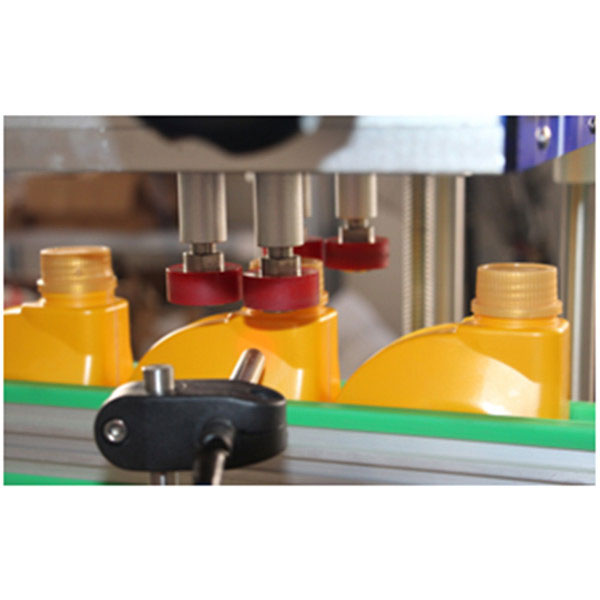 Automatic 4 Wheels Screw Capping Machine