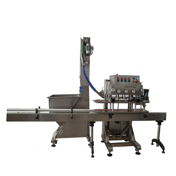Automatic 6 Wheels Linear Trigger Capping Machine