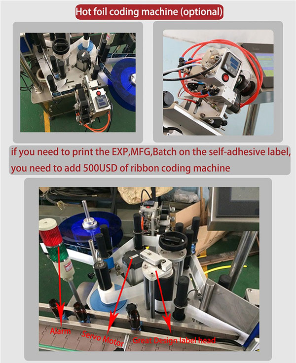 Automatic Double Sided Labeling Machine