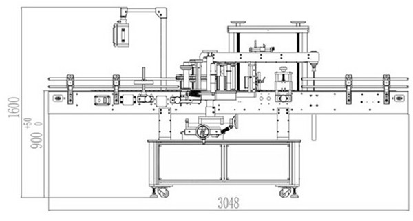 Automatic Double Sided Labeling Machine