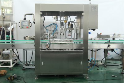 Automatisk servo-stempeltype kosmetisk fyllings- og capping-maskin