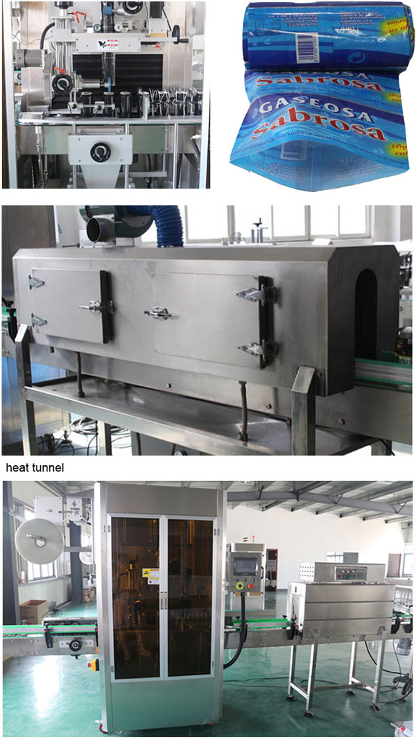 Automatic Shrink Sleeve Labeling Machine