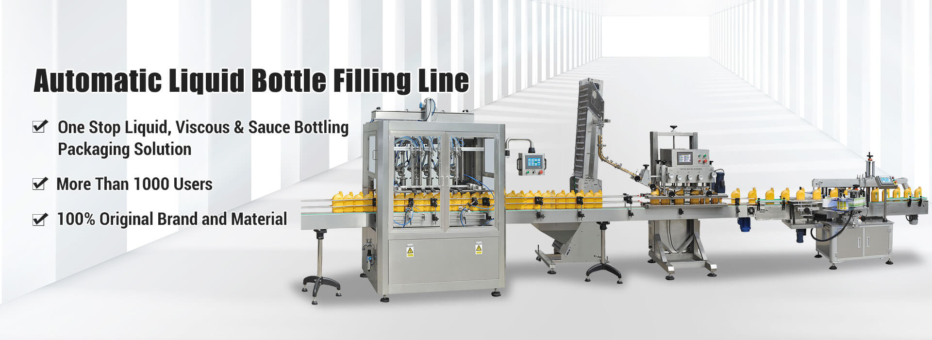 Automatic Liquid Filling Line