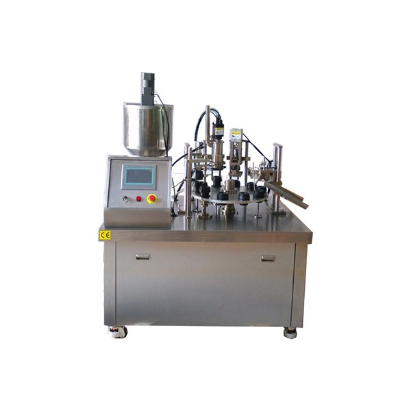 Semi Automatic Tube Filling Sealing Machine