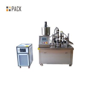 Semi Automatic Tube Filling Sealing Machine